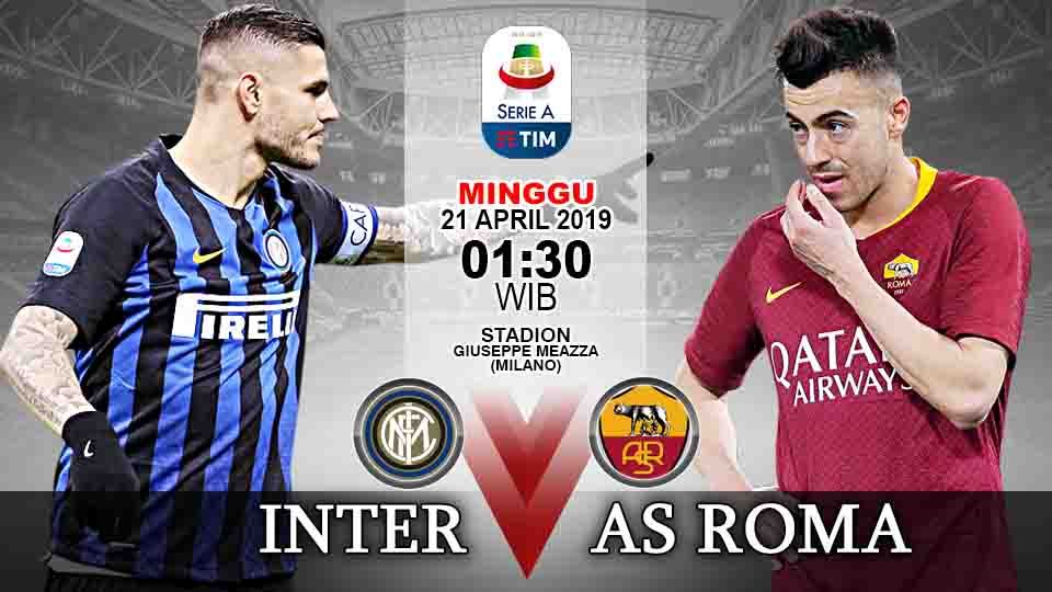 Pertandingan Inter Milan vs AS Roma. Grafis: Tim/Indosport.com Copyright: © Grafis: Tim/Indosport.com