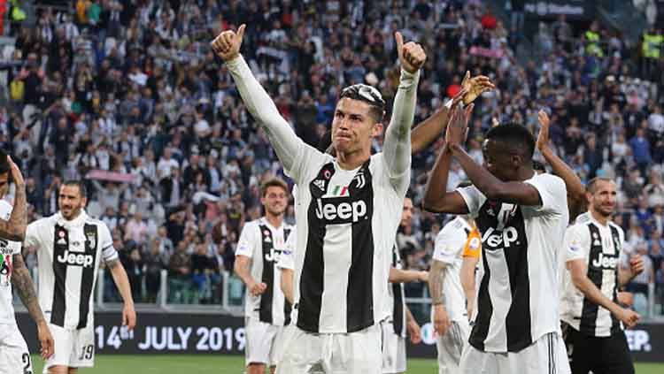 Cristiano Ronaldo dan pemain Juventus lainnya akan mengadakan laga persahabatan di Korea Selatan. Copyright: © NurPhoto/GETTYIMAGES