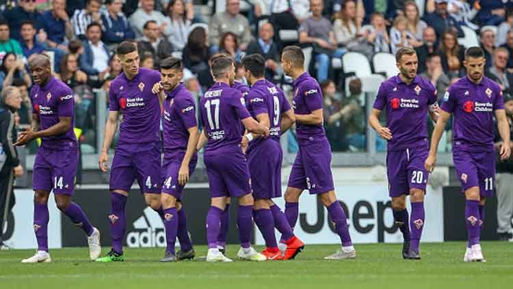 Meski kalah, setidaknya Fiorentina mampu memberikan pertandingan yang tak mudah untuk Juventus di laga Serie A Italia 2018-19 pekan ke-33. Copyright: © Giampiero Sposito/GETTYIMAGES