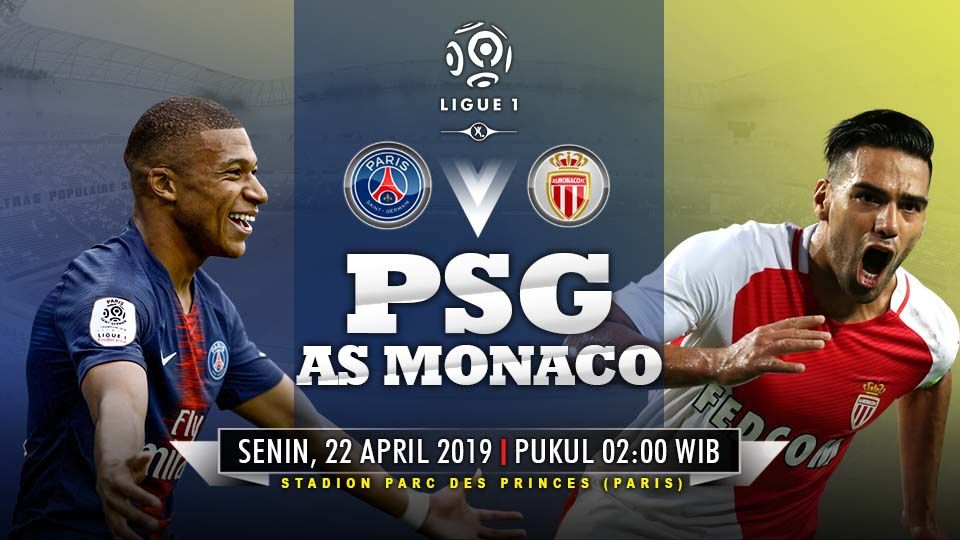 Susunan Pemain Pertandingan Ligue 1 Prancis: PSG Vs AS Monaco - INDOSPORT