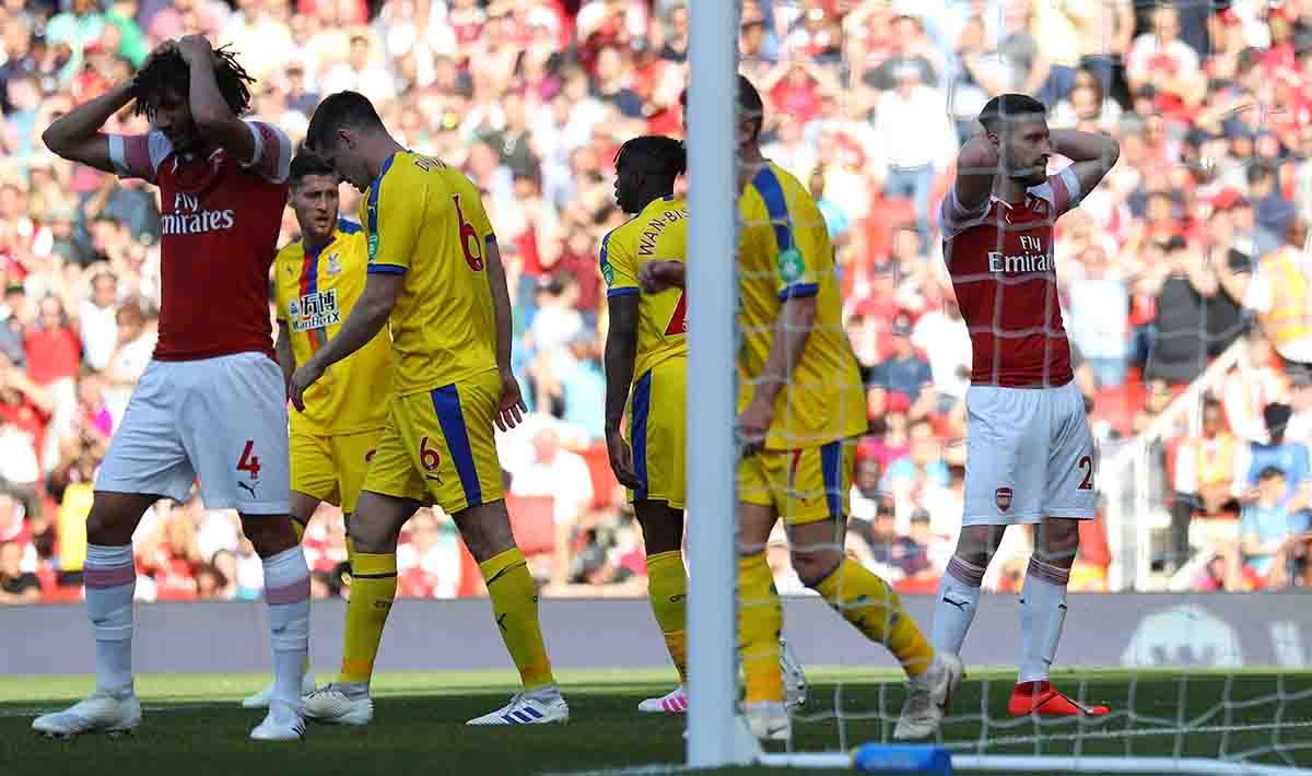 Crystal Palace menjadi momok menakutkan bagi tim-tim papan atas Liga Inggris Copyright: © Warren Little/Getty Images