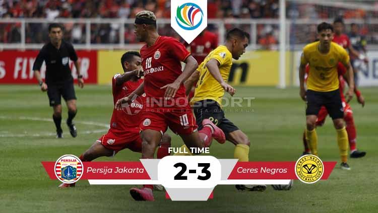 Hasil pertandingan Persija Jakarta vs Cers Negros. Copyright: © Herry Ibrahim/INDOSPORT