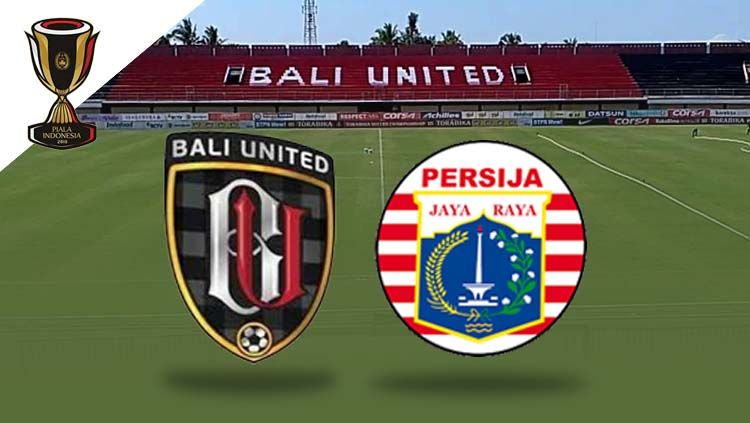 Logo Bali United vs Persija Jakarta di Piala Indonesia 2019 Copyright: © Eli Suhaeli/INDOSPORT
