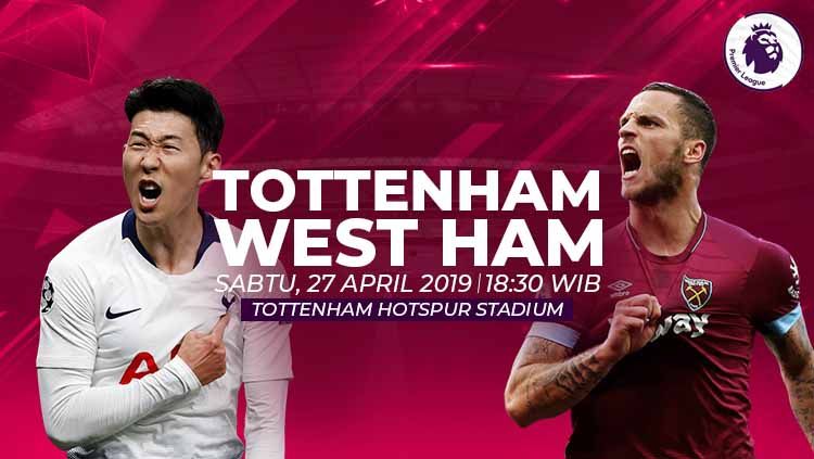 Prediksi Pertandingan Liga Primer Inggris 2018 19 Tottenham Vs West Ham Indosport