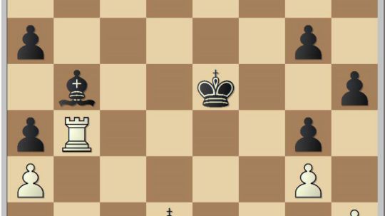 Ilustrasi 'endgame' dalam olahraga catur. Copyright: © chessdailynews.com