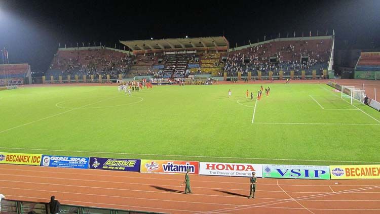Go Dau Stadium, venue pertandingan Piala AFF U-18 2019 dan kandang Becamex Binh Duong. Copyright: © wikipedia.org