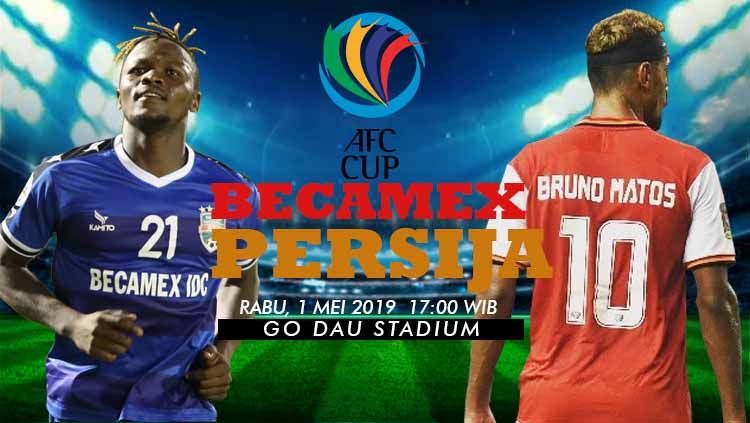 Prediksi pertandingan AFC CUP Becamex vs Persija. Copyright: © INDOSPORT/Yooan Rizky Syahputra