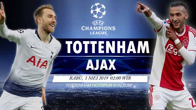 pertandingan Tottenham vs Ajax. Copyright: © INDOSPORT/Yooan Rizky Syahputra
