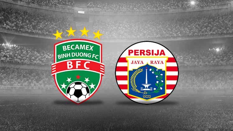 Logo Becamex Binh Duong vs Persija Jakarta. Copyright: © INDOSPORT