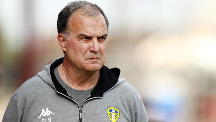 Marcelo Bielsa, pelatih Leeds United. Copyright: © Bryn Lennon/Getty Images