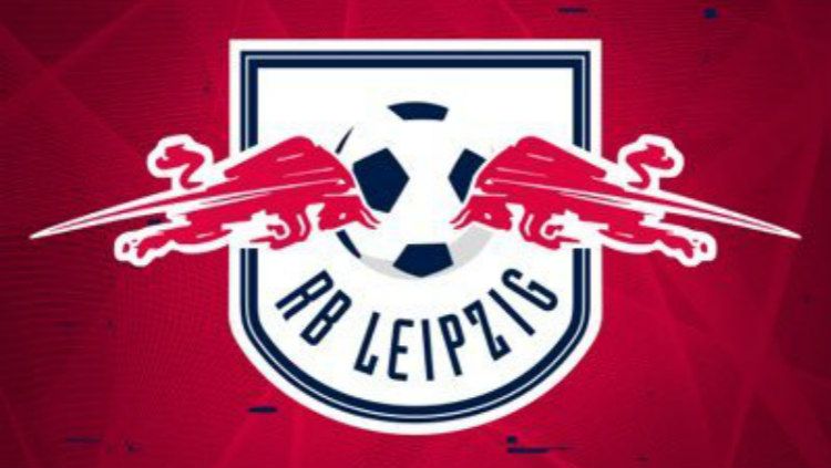 Logo klub sepak bola Jerman, RB Leipzig. Copyright: © RB Leipzig