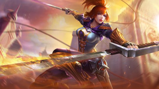 Fanny menjadi salah satu hero yang membuat meta dua sipport Angela dan Rafaela tidak berkutik. Copyright: © Mobile Legends - GCube.id