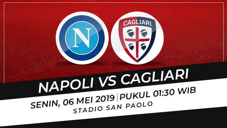 Prediksi pertandingan Liga Serie A Italia 2018/19 antara Napoli vs Cagliari. Copyright: © Eli Suhaeli/INDOSPORT