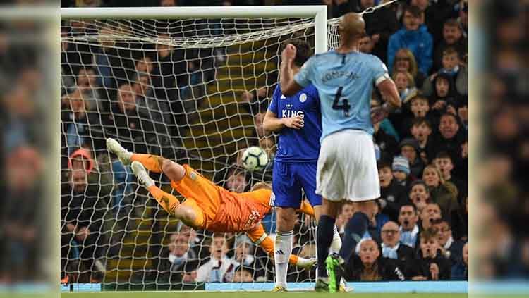 4 Rekor Tak Masuk Akal Di Laga Man City Vs Leicester Roket Kompany Indosport