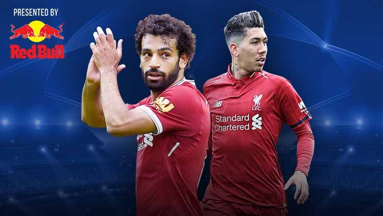 Mohamed Salah dan Roberto Firmino, Bak Pisau Bermata Dua di Liverpool. Foto: Getty Images/Grafis: Yanto/Soicaumienbac.cc Copyright: © Getty Images