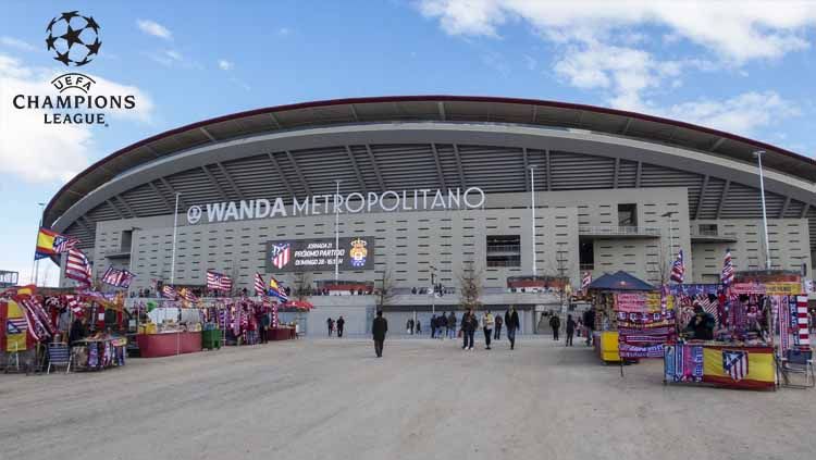 Wanda Metropolitano (Estadio Metropolitano) merupakan perhelatan final Liga Champions 2018/19 yang akan mempertemukan Tottenham Hotspur vs Liverpool. Foto: stadiumdb.com Copyright: © stadiumdb.com