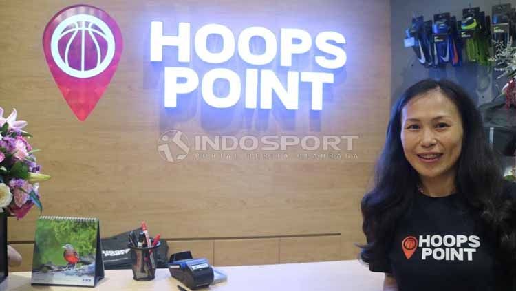 Joan Suryana, mantan atlet basket nasional sekaligus CEO Hoops Point. Foto: Shintya Anya Maharani Copyright: © Shintya Anya Maharani