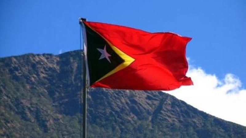 Bendera Timor Leste. Copyright: © tribunnews.com