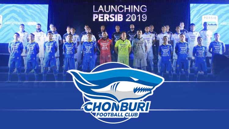 Klub sepak bola asal Thailand, Chonburi FC minta maaf soal pengejekan jersey Persib Bandung Copyright: © Eli Suhaeli/INDOSPORT