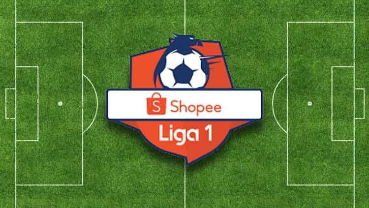 Logo Liga 1 2019. Copyright: © Eli Suhaeli/INDOSPORT/Shopee Liga 1