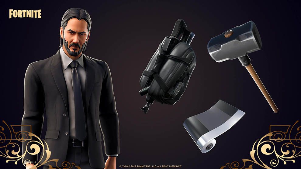 Games eSports Fortnite hadirkan John Wick sebagai salah satu karakter yang dapat digunakan pemainnya Copyright: © Marca