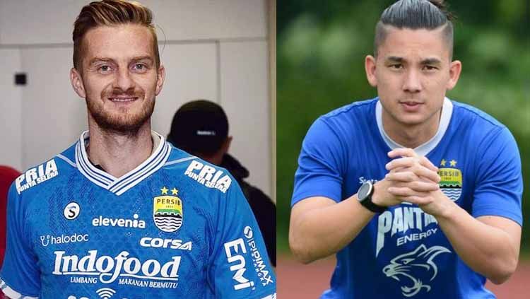 Dengan penampilan debut Rene Mihelic di Liga 1 2019, Kim Kurniawan bisa tergeser dari skuat Persib Bandung. Foto: bolasport/bola.net Copyright: © bolasport/bola.net
