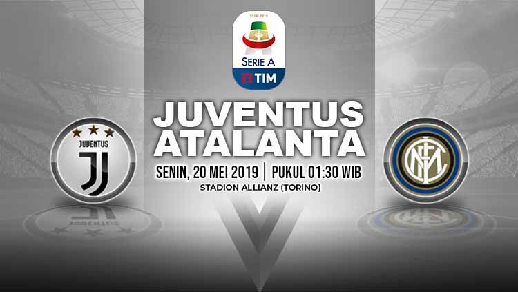 Pertandingan Juventus vs Atalanta. Grafis: Yanto/Indosport.com Copyright: © Grafis: Yanto/Indosport.com