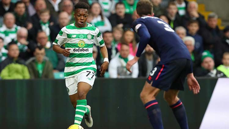 Karamoko Dembele menjadi aset berharga bagi tim sepak bola Glasgow Celtic berkat talenta bermainnya yang luar biasa. Ian MacNicol/Getty Images. Copyright: © Ian MacNicol/Getty Images