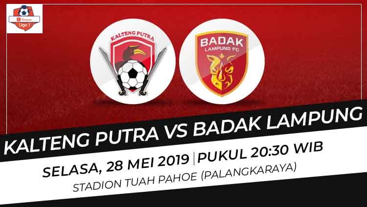 Link Live Streaming Liga 1 2019 Kalteng Putra Vs Badak Lampung Indosport