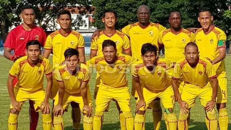 Skuat Sriwijaya FC saat mengikuti Liga 2 2019. Copyright: © Muhammad Effendi/INDOSPORT