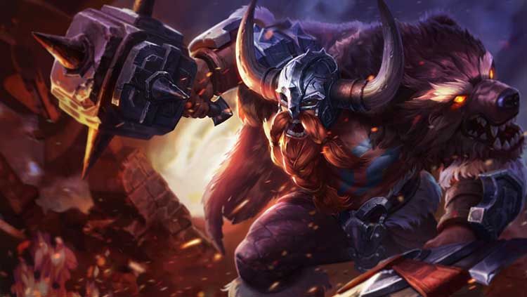 Ormarr, salah satu hero dalam game eSports Arena of Valor (Aov) Copyright: © aovwallpaper.com
