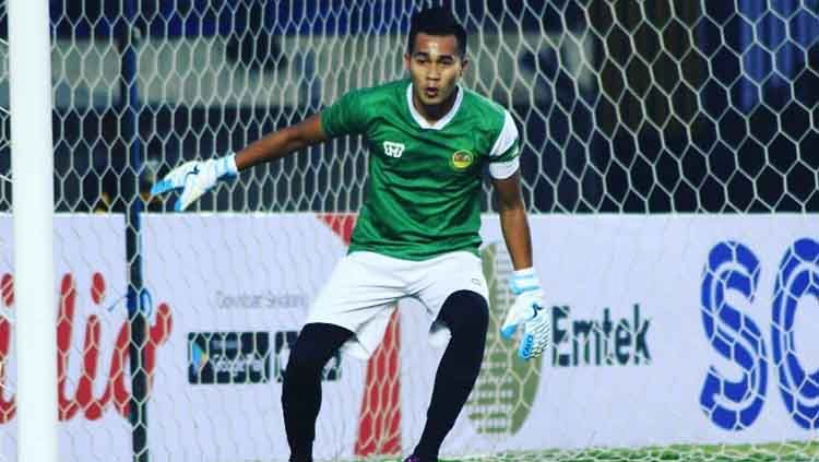 Angga Saputro, saat masih memperkuat Tira Persikabo di Liga 1 musim lalu. Copyright: © cecep.12