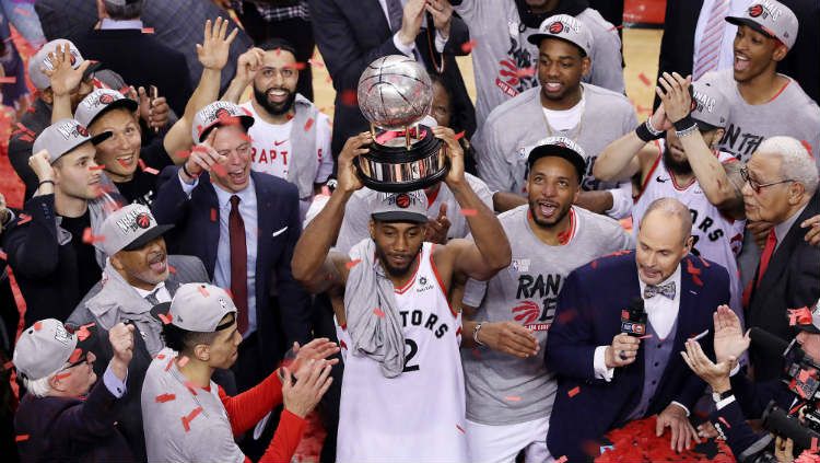 Toronto Raptors melangkah ke final NBA untuk pertama kalinya Copyright: © The San Francisco Examiner