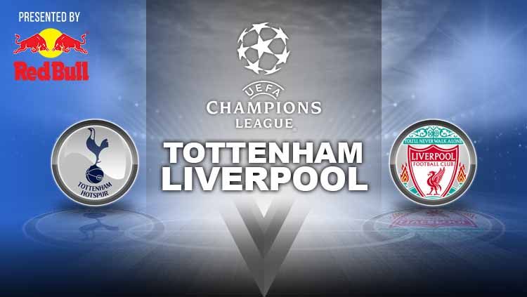 Pertandingan Tottenham vs Liverpool. Grafis: Yanto/Indosport.com Copyright: © Grafis: Yanto/Indosport.com