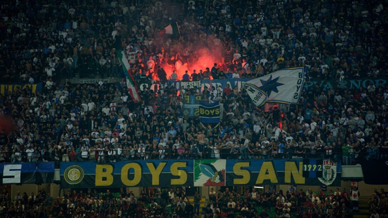 Curva Nord Inter Milan Copyright: © Matthew Ashton / Contributor / Getty Images