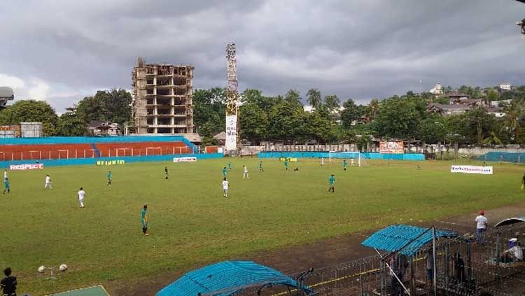 Stadion Klabat, markas Sulut United di Liga 2 2019. Copyright: © inewscrime.com