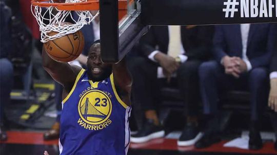 Pebasket Golden State Warriors, Draymond Green dalam pertandingan Final NBA di Scotiabank Arena di Toronto, (02/06/2019). Foto: Steve Russell/Toronto Star via Getty Images Copyright: © Steve Russell/Toronto Star via Getty Images