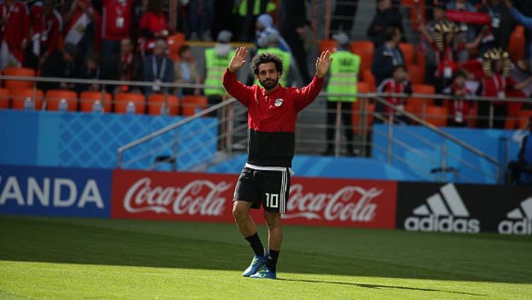 Mohamed Salah, pemain bintang Liverpool dan Timnas Mesir Copyright: © Ahmed Ramadan/picture alliance via Getty Images