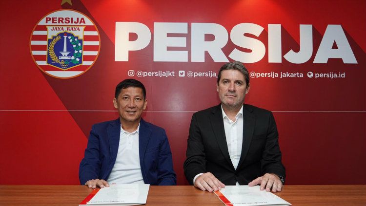 Kedatangan Julio Banuelos Saez sebagai pelatih baru Persija Jakarta mendapat tanggapan dari Ryuji Utomo. Copyright: © Media Persija