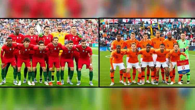 Portugal vs Belanda di Final UEFA Nations League 2019. Copyright: © TF-Images/Craig Mercer/GettyImages