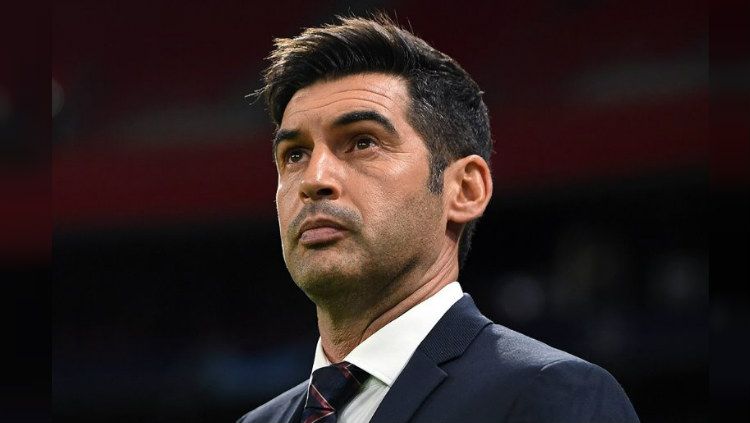 Sudah resmi digantikan oleh Jose Mourinho, begini komentar dari eks manajer AS Roma sebelumnya, Paulo Fonseca. Copyright: © Twitter/AS Roma