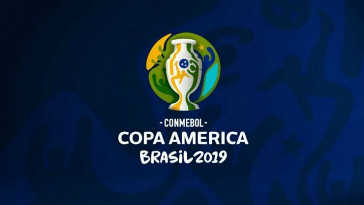 Logo Copa America 2019 di Brasil. Copyright: © Standard.co.uk