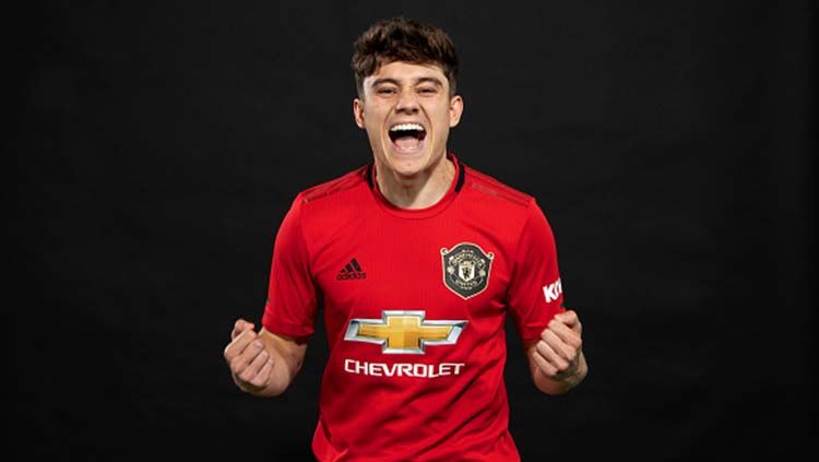 Daniel James, rekrutan anyar Man United. Copyright: © Manchester United/Man Utd via Getty Images