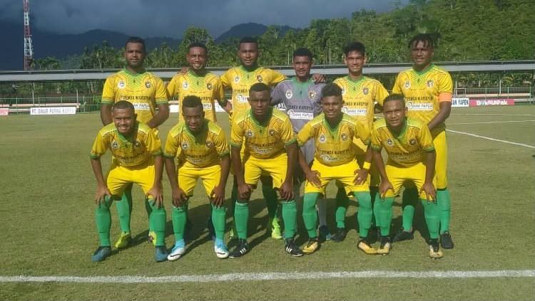 Skuat Persewar Waropen. Copyright: &copy; Twitter/@JerseyLigina