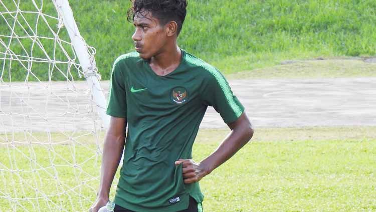 Pemain Timnas Indonesia U-17, Hamsa Medari Lestaluhu. Foto: Dokumen Pribadi Copyright: © Dokumen Pribadi