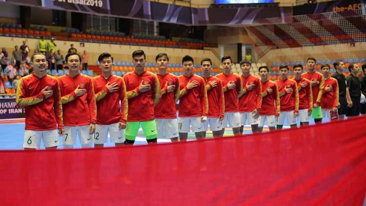 Skuat Timnas Futsal Indonesia U-20 di Piala AFC Futsal U-20 2019. Foto: Ical/FFI. Copyright: © Ical/FFI
