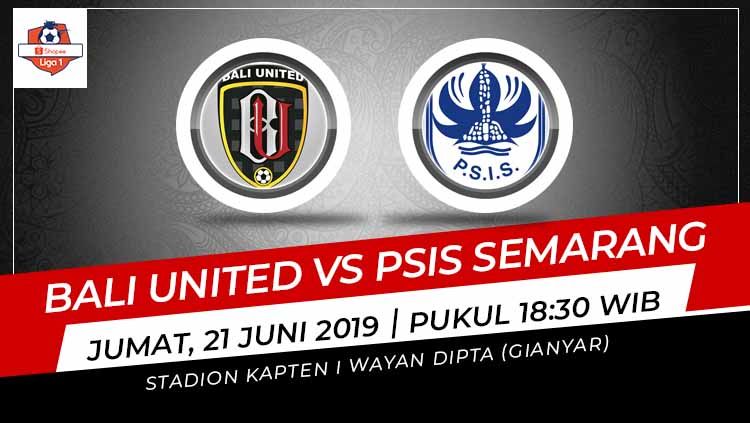 Susunan Pemain Pertandingan Liga 1 2019: Bali United vs PSIS Semarang