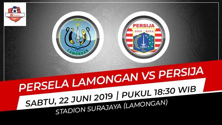 Pertandingan Persela Lamongan vs Persija Jakarta. Foto: Grafis: Indosport.com Copyright: © Grafis: Indosport.com