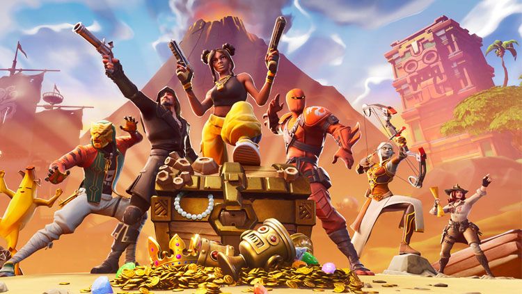 Game eSports, Fortnite, memberikan hukuman kejam kepada salah satu pemainnya karena kedapatan menggunakan cheat. Copyright: © Epic Games