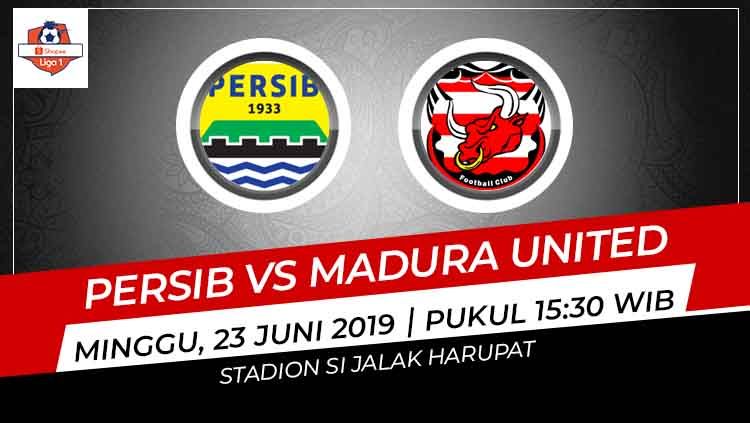 Persib Bandung vs Madura United akan menghiasi laga pekan kelima Shopee Liga 1 2019. Copyright: © INDOSPORT